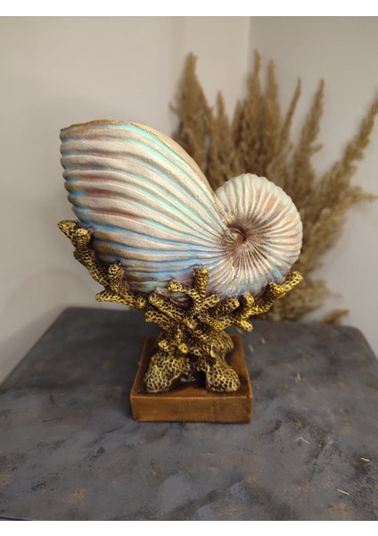 Deniz Kabuğu Istiridye Mercan Polyester Dekoratif Obje indirimleri