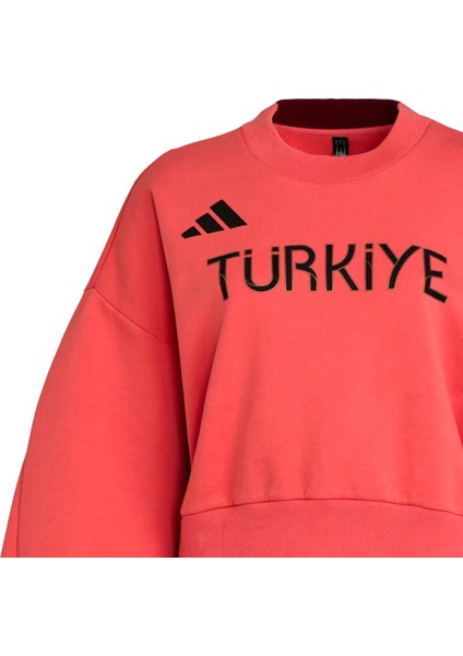Türkiye Kadın Pembe Günlük Stil Sweatshirt JG5701 modelleri