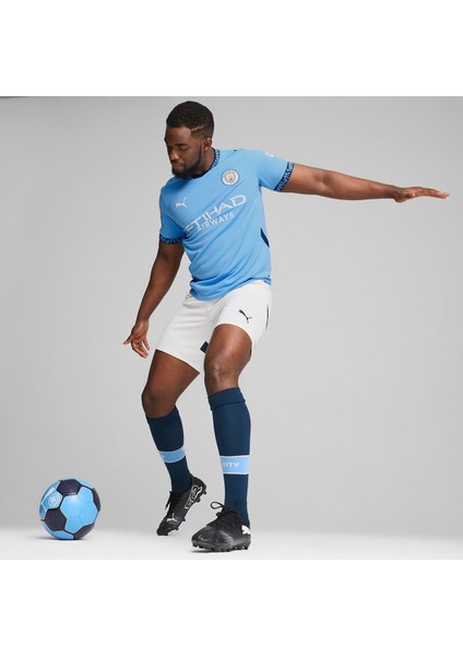 Manchester City Fc 2024/25 Iç Saha Erkek Mavi Futbol Forması 77507501