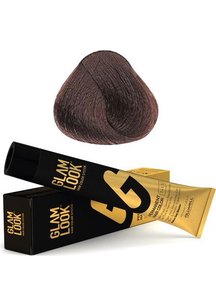 Kalıcı Saç Boyası 100 ml Kumral Irize Küllü 7.1