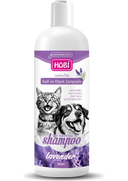 Lavanta Kokulu Kedi ve Köpek Şampuanı 250ML