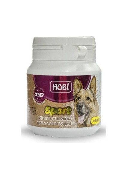 Sport Köpekler Için Vitamin Mineral ve Amino Asit Takviyesi