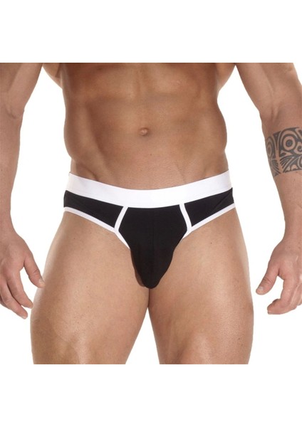 Modlive Kontras Biyeli Erkek Slip