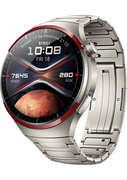 SK39 Amoled Ekran 46MM 3 Kordonlu Watch 4 Pro Titanyum Space Edition Akıllı Saat