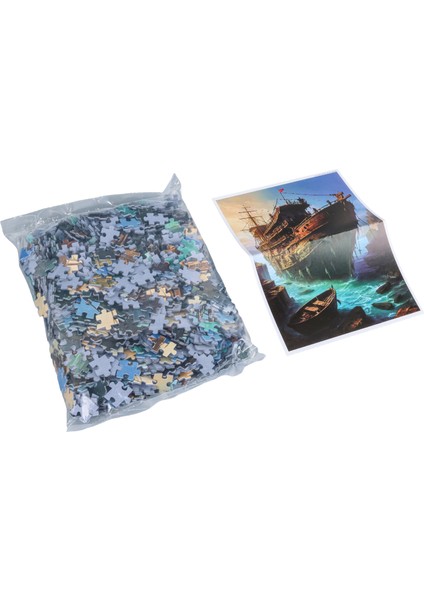 1000 Parça Lost Shıp Puzzle 48 x 68 cm