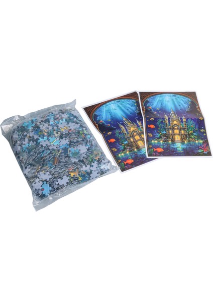 1000 Parça Underwater Kıngdom Puzzle 48 x 68 cm