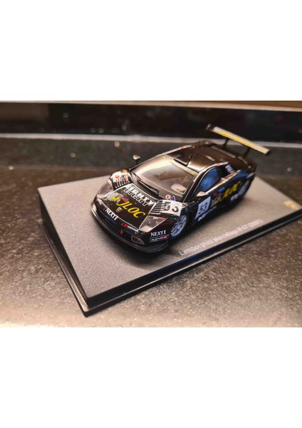 Leo Models 1/43 lamborghini Murcielago R-Gt 2007 Le Mans Koji Yamanishi