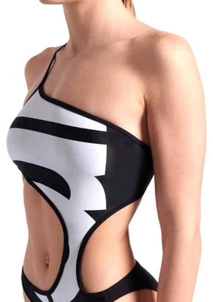 Swimsuitalysingle Shoulder Kadın Yüzücü Mayo 007049150 indirimleri