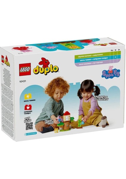 Urg 10431 Duplo Peppa Pig Bahçe ve Ağaç Ev 20 Parça +2 Yaş Lucest Yeni fırsatları