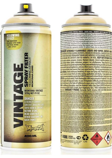 : Effect Vintage Sprey Boya : 400ML : Sarartıcı (Yellowing) fiyatları