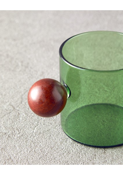 Gusto Borosilkat Cam Kupa Yeşil modelleri