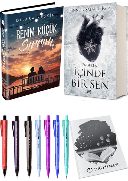 Içinde Bir Sen 1 Engerek Ciltli Binnur Şafak Nigiz ve Ephesus Benim Küçük Sırrım 2 Ciltli Dilara Keskin 2li Set