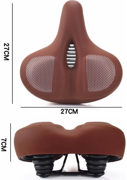Bordo Tarzı Bisiklet Koltuk Minderi Genişletme Kalınlaşma Yumuşak Rahat Bisiklet Selesi Mtb Yol Bisikleti Elektrikli Bisiklet (Yurt Dışından) fiyatları