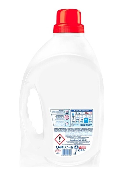 Jel Color Bahar Ferahlığı Sıvı Çamaşır Detarjanı 26 Yıkama 1690 ml