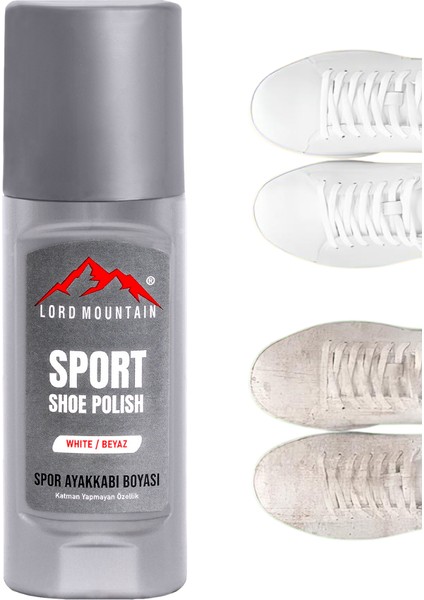 Beyaz Ayakkabı,sneaker Beyaz Ayakkabı Temizleyici,deri ve Kumaş Boyası,deri,kanvas Boya 75 ml