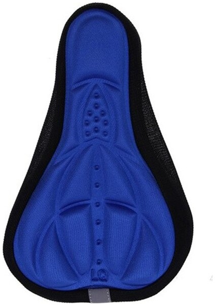 Mavi Stil Yumuşak 3D Yastıklı Bisiklet Bisiklet Mtb Bisiklet Selesi Klozet Kapağı Yastık Sünger Köpük Rahat Eyer Mat Bisiklet Aksesuarı (Yurt Dışından)