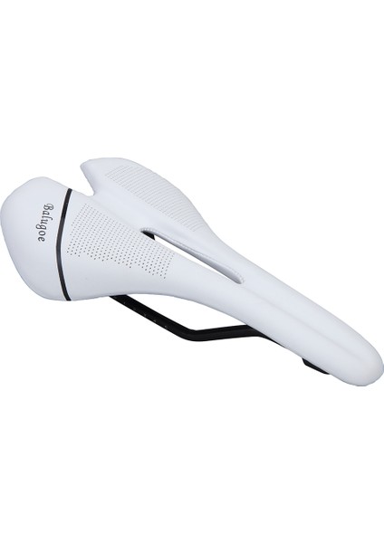 Beyaz Stil Balugoe Tam Fiber Yol Dağ Bisiklet Selesi Fiber Sele Koltuk Çantası Kırmızı Sıyah Beyaz Eva Eyer 245G (Yurt Dışından)