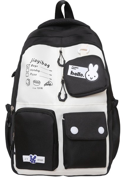 Kız Ortaokul Okul Çantası/lise Öğrencisi Büyük Kapasiteli Sırt Çantası/üniversite Öğrencisi Hafif Sırt Çantası Y435 (Yurt Dışından)