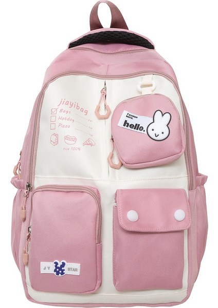 Kız Ortaokul Okul Çantası/lise Öğrencisi Büyük Kapasiteli Sırt Çantası/üniversite Öğrencisi Hafif Sırt Çantası Y435 (Yurt Dışından)