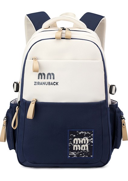Kadın Minimalist Rahat Üniversite Öğrencisi Okul Çantası/lise Öğrencisi Büyük Kapasiteli Sırt Çantası/ortaokul Öğrencisi Hafif Sırt Çantası Y439 (Yurt Dışından)