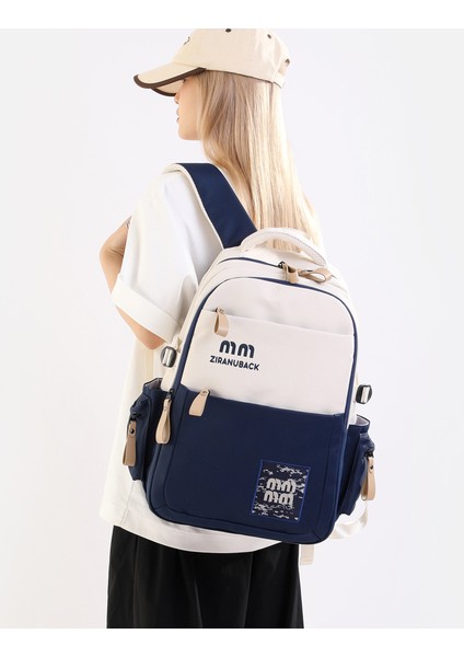 Kadın Minimalist Rahat Üniversite Öğrencisi Okul Çantası/lise Öğrencisi Büyük Kapasiteli Sırt Çantası/ortaokul Öğrencisi Hafif Sırt Çantası Y439 (Yurt Dışından) fırsatları