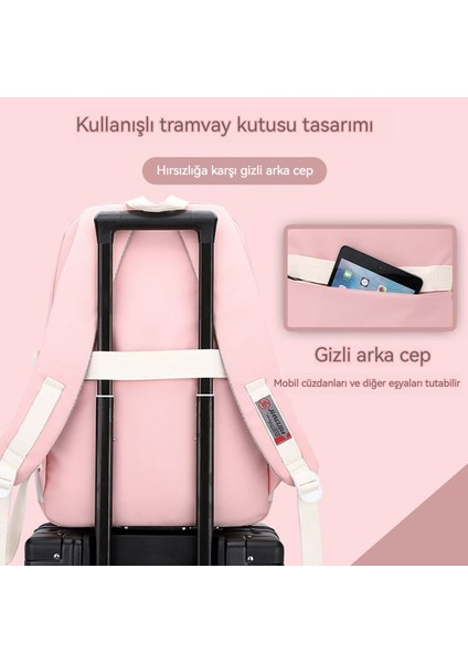 Oxford Kumaş Su Geçirmez Ortaokul Okul Çantası/büyük Kapasiteli Lise Öğrencisi Sırt Çantası/üniversite Öğrencisi Rahat Moda Sırt Çantası Y479 (Yurt Dışından) fiyatları