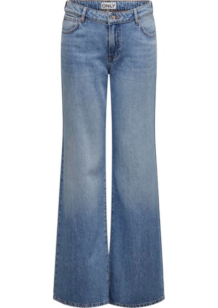 Onlbrıtney Low Wıde Dnm Azg Kadın Medium Blue Denim - 15321397