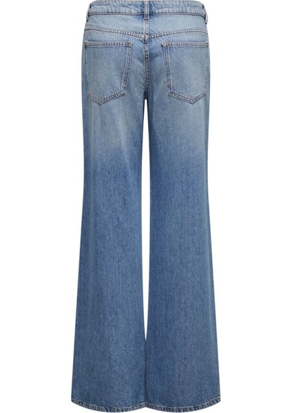 Onlbrıtney Low Wıde Dnm Azg Kadın Medium Blue Denim - 15321397 fırsatları