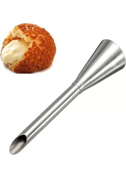 Uzun G Buzlanma Nozulları Ucu Pasta Torbası Kek Cupcake Sugarcraft Dekorasyon Aracı S (Yurt Dışından)