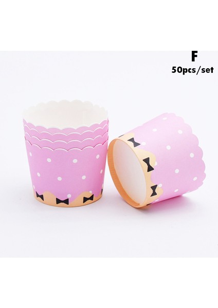 M Tarzı Muffin Cupcake Kağıt Bardaklar Cupcake Liner Pişirme Muffin Kutusu Bardak Durumda Parti Tepsisi Kek Dekorasyon Araçları Doğum Günü Partisi Dekoru (Yurt Dışından) modelleri