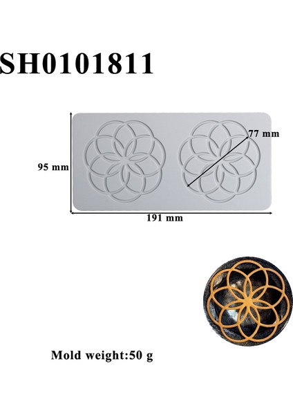 SH0101811 Tarzı Meibum 22 Çeşit Dantel Mat Geometrik Desenler Tasarım Fondan Kalıpları Çikolata Sugarcraft Silikon Kek Kalıpları Tatlı Süslemeleri Ped (Yurt Dışından)