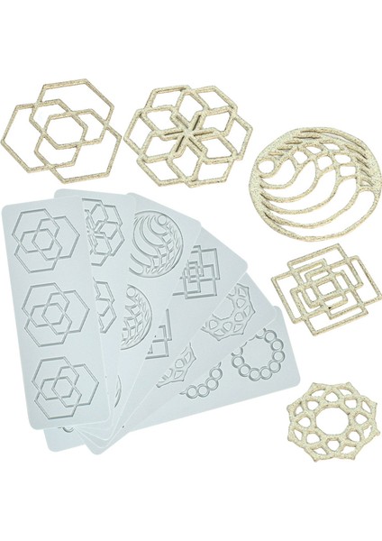 SH0101811 Tarzı Meibum 22 Çeşit Dantel Mat Geometrik Desenler Tasarım Fondan Kalıpları Çikolata Sugarcraft Silikon Kek Kalıpları Tatlı Süslemeleri Ped (Yurt Dışından) indirimleri