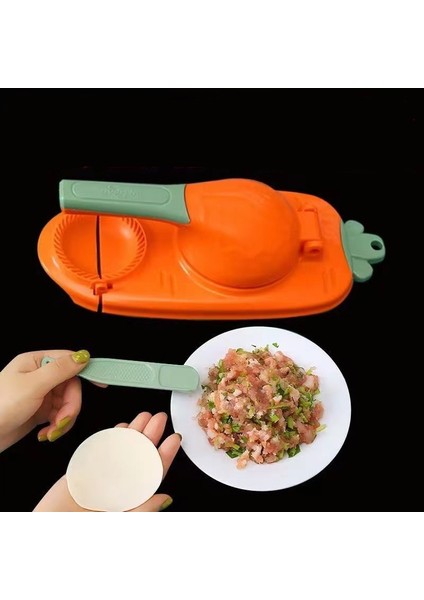 Yeşil Stil Hamur Baskı Kalıbı Ev Manuel Pres Hamur Tatlısı Kabuk Aracı Un Dıy Hamur Işaretleyici Mutfak Pasta Pişirme Aksesuarları (Yurt Dışından)