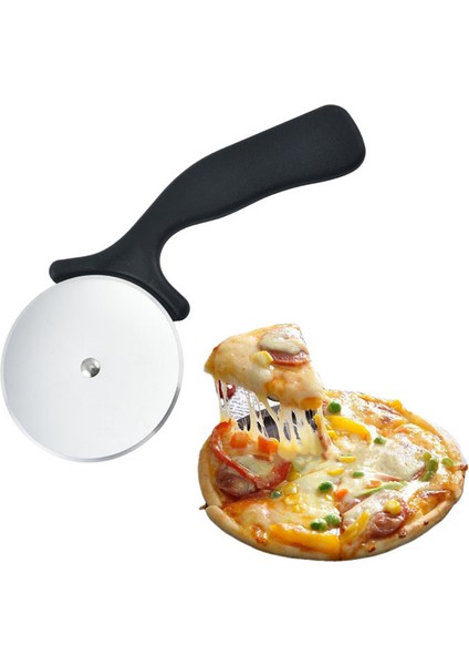 Kırmızı Stil Paslanmaz Çelik Pizza Kesiciler Pasta Rulo Kesici Pizza Bıçağı Çerez Kek Rulo Tekerlek Veya Bakeware Mutfak Aksesuarları (Yurt Dışından) modelleri