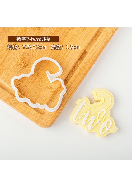PC0135 Tarzı Mektup Numarası Akrilik Kurabiye Kesici Ters Damga Embosser Fondan Kalıp Pişirme Araçları Bisküvi Pasta Zanaat Kek Dekorasyon Aracı (Yurt Dışından)