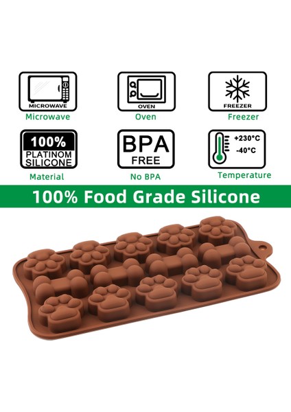 ZY-605 Tarzı Yeni Köpek Ayak Izi Silikon Çikolata Kalıp Kek Kalıpları Kemik Kurabiye Kesici Fondan 3D Dıy Kedi Paw Şeker Kalıpları Pişirme Aksesuarları (Yurt Dışından) modelleri