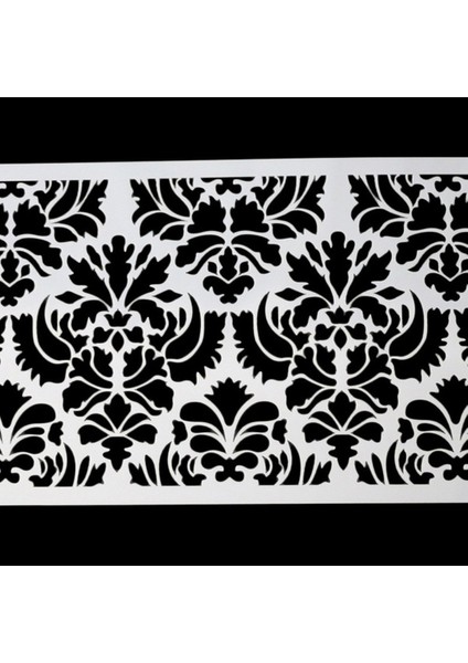 E27-1 Stili Tavuskuşu Tüyü Dantel Stencil Düğün Pastası Tasarım Plastik Şablon Kalıp Boyama Stencil Dekorasyon Şişe Fondan Araçları Bakeware (Yurt Dışından)