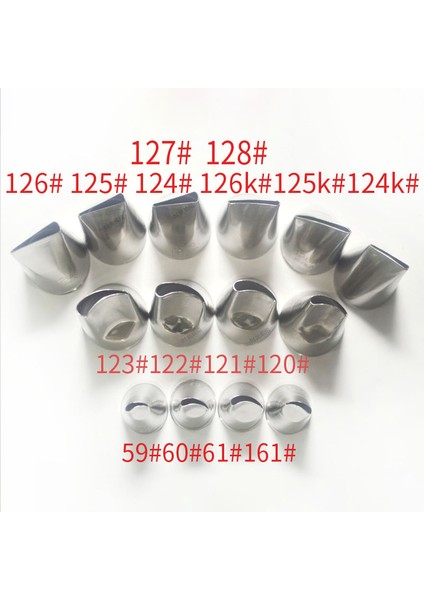 NO.127 Stili Promosyon Çok Boyutlu Gül Yaprakları Buzlanma G Nozullar Kek Dekorasyon Pasta Ucu Setleri Fondan Kek Araçları (Yurt Dışından) fiyatları