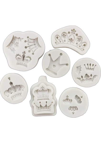 M095 Tarzı Taç Çeşitleri Silikon Kalıp Kabartmalı Fondan Çikolata Formu Kek Dekoratif Dantel Desen Pişirme Reçine Polimer Kil Kalıp F1003 (Yurt Dışından) modelleri