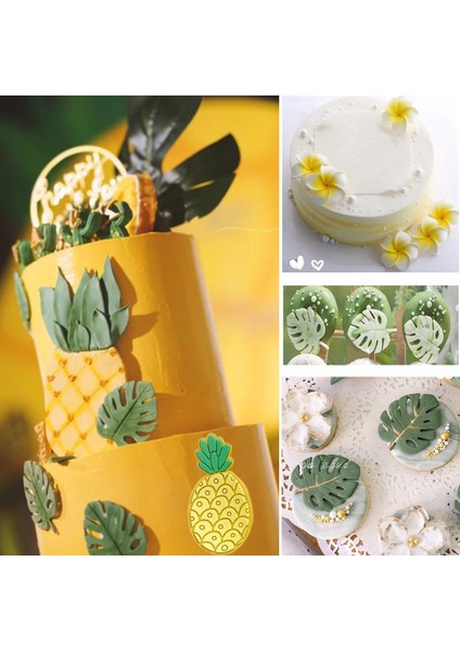 CD426 Tarzı Flamingo Tropikal Yaprak Silikon Kalıp Plumeria Hibiscus Çiçek Fondan Kek Dekorasyon Araçları Kuş Ananas Çikolata Kalıpları (Yurt Dışından) indirimleri