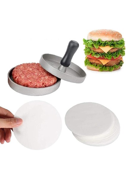 9cm Tarzı Yuvarlak Silikon Yağlı Kağıt Hamburger Patty Kurutma Yağlı Kağıt Barbekü Aracı Fırın Bakeware Barbekü Izgara Emici Yağ Levhası (Yurt Dışından) fırsatları