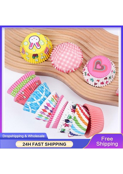 Yeşil Tarzı Et Bakeware Cupcake Yağ Geçirmez Pişirme Kalıp Doğum Günü Partisi Malzemeleri Çiçek Kek Kağıt Bardaklar Hayvan Kek Kalıbı (Yurt Dışından) fiyatları