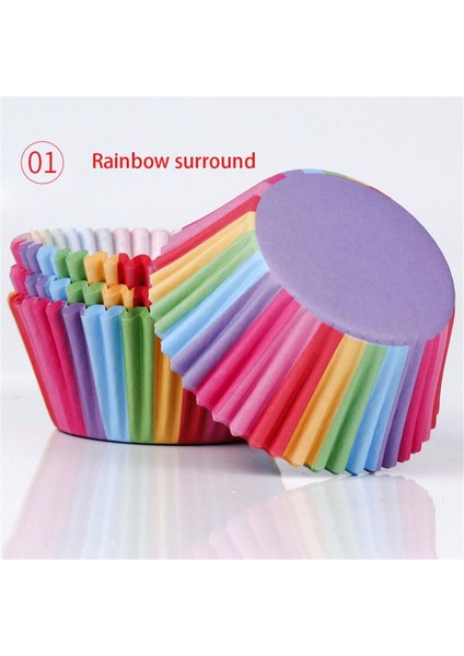 Yeşil Tarzı Et Bakeware Cupcake Yağ Geçirmez Pişirme Kalıp Doğum Günü Partisi Malzemeleri Çiçek Kek Kağıt Bardaklar Hayvan Kek Kalıbı (Yurt Dışından) indirimleri