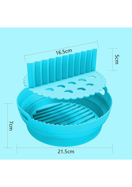 Pembe Tarzı Hava Fritözleri Fırın Pişirme Tepsisi Kızartma Tavuk Sepeti Mat Katlanabilir Airfryer Silikon Tencere Ayırma Pedi Izgara Tavası Aksesuarları (Yurt Dışından) modelleri