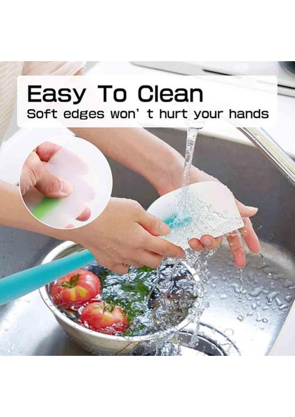 Sarı Stil Silikon Spatula Saydam Pişirme Hamuru Kazıma Kremi Isıya Dayanıklı Spatula Kek Spatula Pişirme Aracı Mutfak Aksesuarları (Yurt Dışından)