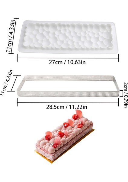 Bir Stil Dikdörtgen Kabarcık Bulut Fondan Tart Kalıpları Silikon Kek Kalıpları Kek Tatlı Dekorasyon Bakeware Mutfak Pasta Pişirme Araçları (Yurt Dışından) indirimleri