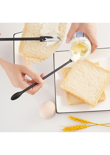 Turuncu Tarzı Adet Siyah Uzatmak Mini Yumuşak Kavanoz Kek Krem Reçel Kazıyıcılar Silikon Makyaj Spatula Tereyağı Bıçağı Mutfak Gereçleri Aksesuarları (Yurt Dışından) modelleri