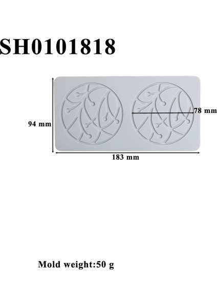 SH0101818 Tarzı Meibum 22 Çeşit Dantel Mat Geometrik Desenler Tasarım Fondan Kalıpları Çikolata Sugarcraft Silikon Kek Kalıpları Tatlı Süslemeleri Ped (Yurt Dışından)