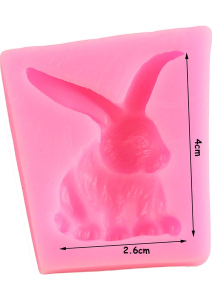 CD416 Tarzı Paskalya Yumurtası Tavşan Silikon Kalıp Dıy Tavşan Kulaklar Cupcake Topper Fondan Kek Dekorasyon Araçları Çikolata Gumpaste Şeker Reçine Kalıp (Yurt Dışından) fırsatları