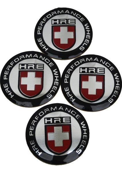 Jant Göbek Arma HRE Performance Sticker 4'lü Set fırsatları
